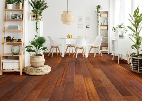 Wooden Flooring Bedroom Design